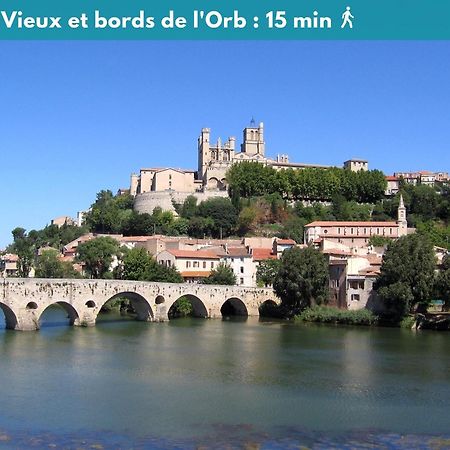 Joli Studio Climatise 'Alma 4' - Coeur De Beziers - Wifi Fibre - Netflix Exteriör bild